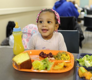 baby eating