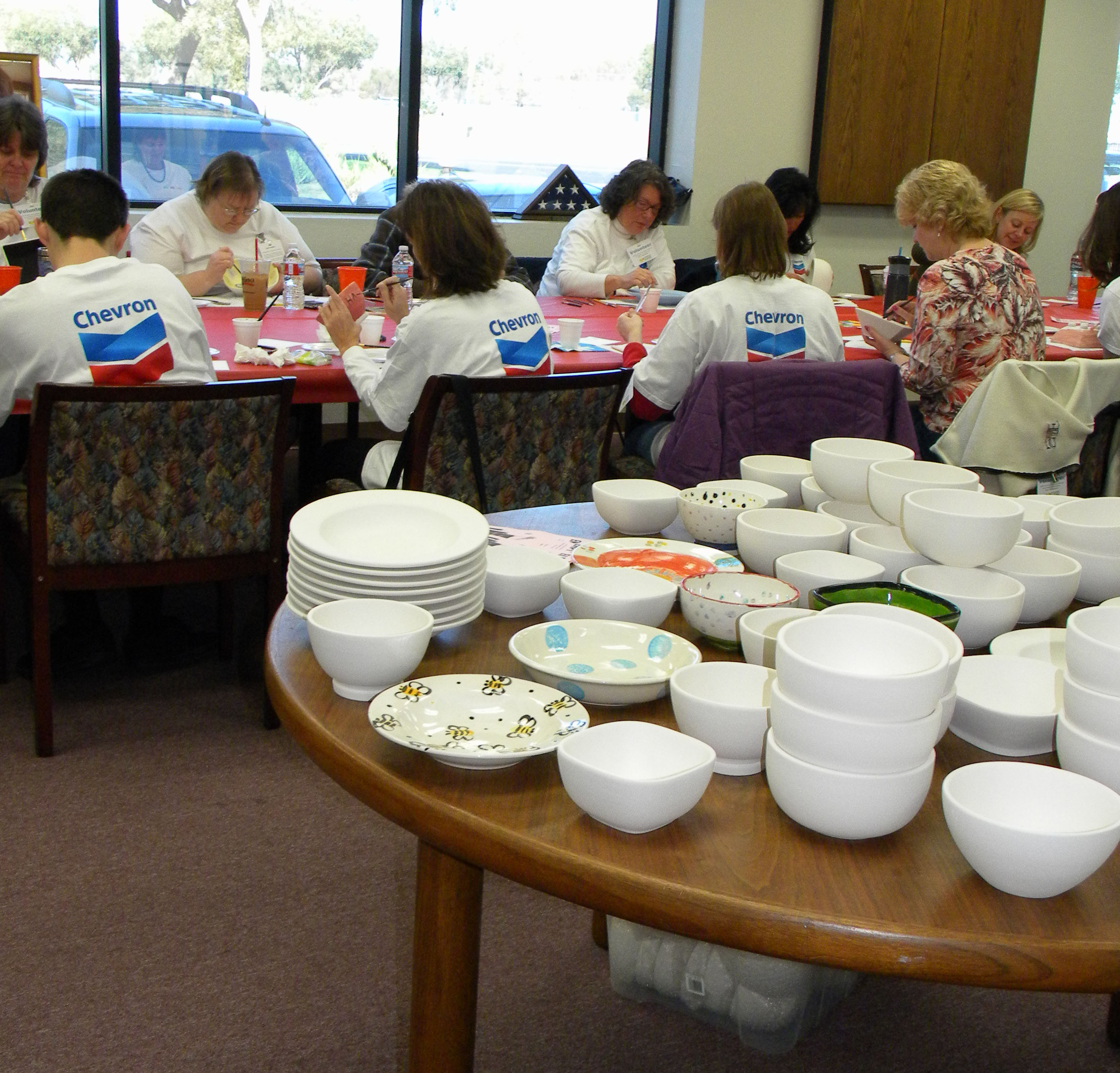 Chevron Gets Creative with Empty Bowls Food Bank of Contra Costa and