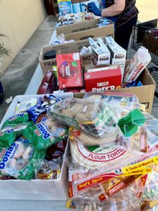 Rescued bread and cereal.