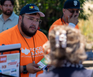 CalFresh outreach coordinator at work.