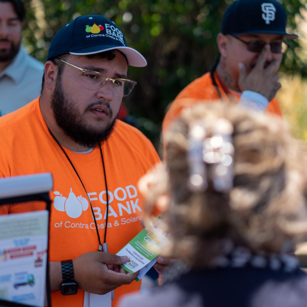 CalFresh outreach coordinator at work.