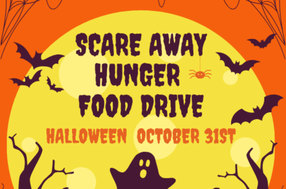 Scare Away Hunger Food Drive - Halloween, October 31